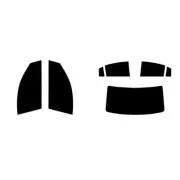 For Chrysler 200 4-door Saloon 2011-14 Full Pre Cut Window Tint Kit Front & Rear