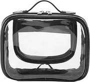 [Linpr] TSA Approved Toiletry Bag, Black, Small, Simple