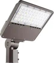 150W Outdoor LED Parking Lot Light with Slipfitter Mount, 5000K LED Area Light w