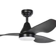 ThreeSixty Simplicity 45" ABS 3 Blade DC Ceiling Fan with 18W LED Light & Remote