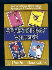 2024 SPORTKINGS VOL 5 BLASTER BOX INCLUDES BASE SET + 1 PACK WITH EXTRA HITS