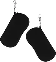 [VERDANVERSE] Sunglass Travel Organizer 2pcs Glasses Bag Zipper Water Resistant Case for Outdoor Activities