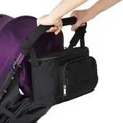 No Special Odour Baby Pram Organiser, Oxford Fabric, Waterproof, Non-Slip, Comfortable Storage Space, Pram Hanging Storage Bag, Pram Bag