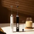 MINl Mik Frother USB Rechargeable 3 Speeds Foam Maker Coffee Whisk Mixer