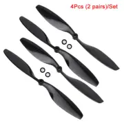 1045 Carbon Fiber CW/CCW Propeller&5/6MM Alloy Ring For F450 F550 Quadcopter