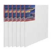Paramount Artist Pre-Stretched Canvas for Painting, 11/16" Deep, 5 x 7, 6-Pack