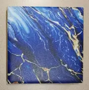 Custom Ceramic Coaster Set of 4 With Holder & Silicone Pads UV Printed COO3