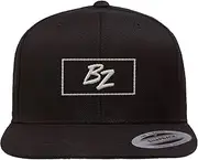 [Bailey Zimmerman] Unisex's Standard BZ Embroidered Hat, Black, One Size, Black, One Size