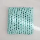 Soft Woven Throw Pillow Cotton Knit Knot Couch Seat Cushion Chair Pillows Home