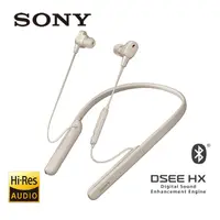 在飛比找PChome24h購物優惠-SONY 降噪無線藍牙頸掛式耳機 WI-1000XM2 鉑金