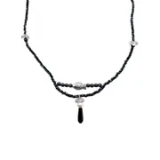 Natural Earth Colour Stone Necklace For Women Handmade Bohemian Jewelry Fashion
