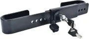 Steel Cargo Door Lock/Shipping Container Lock with 2 Tubular black, Black