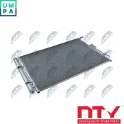 CONDENSER AIR CONDITIONING CCS-HY-036 FOR KIA CEE'D/Sportswagon/PRO/Combi/Van