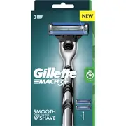 Gillette Mach3+ Shaving Razor each