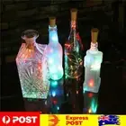1m 10 LED Bottle Stopper Waterproof Solar Energy String Light(Multicolor)