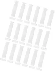 [Zerodeko] DIY Vertical Blinds Stem Replacement 18 Pack Blind Repair Parts for Vertical Repairing