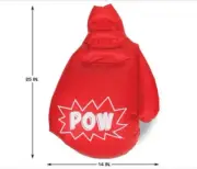 NIB 2 PAIR JUMBO Boxing Gloves Big Boppers Inflatable Fight Game Fun!
