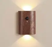 GOOD Rechargeable Motion Sensor Night Light 2 Pack LED Wall Light with Magnetic
