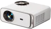 Projector Native 1080P 500ANSI Projectors WiFi 6 and 4P Keystone Portable Projector for Home Theater(US Plug)