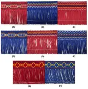 3" CHAINETTE FRINGE TRIM - 8 YARDS - MANY STYLES & COLORS AVAILABLE!