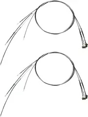 Mellisso 8X Set Steel Core E A D G Violin Strings for Full Size 4/4