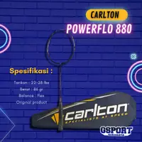 在飛比找蝦皮購物優惠-Gsport Carlton Powerflo 880 羽毛