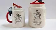 RAE DUNN Wizard Of Oz "THERE'S NO PLACE LIKE HOME" Canister & MUG SET NWT HTF