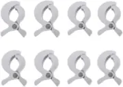 HIDOSNG Stroller Pegs to Hook Muslin Sun Shade to Canopy, 8 PCS Stroller Pegs Cl