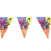 2.5 m Pocoyo Paper Birthday Banner Flag Decoration Party Supplies.