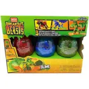 MEGA CONSTRUX BREAKOUT BEASTS 3 SLIME EGGS