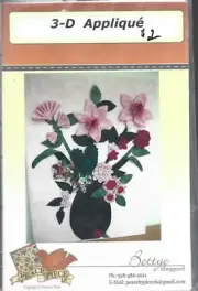 3-D Applique Pattern By Bettye Sheppard