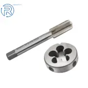 HSS Gunsmithing Tool 1/2"-28 Tap and Die Set (1/2" × 28) 22LR 223 5.56 9mm