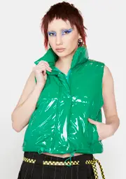 Slime Freaky Futuristic Puffer Vest