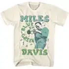 Miles Davis - Blue In Green - Solid Off-White Adult Short Sleeve T-Shirt