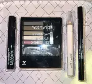 Wet n Wild ~ ULTIMATE BROW SET ~ Stencil Kit, Pencil, Highlighter, Mascara &Wax