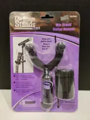 On Stage Stands Gear Mic Stand Guitar Holder GS7 800