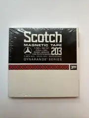 NOS Scotch Magnetic Tape 203- 1/4 X 1800ft. 7” Reel DYNARANGE ,