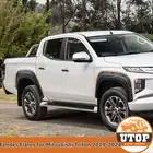 For Mitsubishi Triton MR 2019-2024 GLX/GLX+/GLS Widen 30MM Fender Flares Guard
