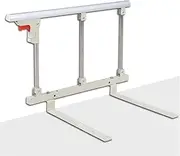 Foldable Bed Rail for Elderly Fall Prevention Bed Rail for Anti-Fall Metal Guardrails for The Elderly Bed Rail for Elderly Adults Seniors Adjustable and (B)