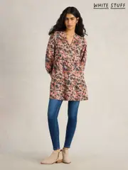 White Stuff Green 100% Cotton Marta Tunic (F56483) | $127