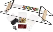 BeadSmith Beadalon Jewel Loom Kit - Weave Necklaces Bracelets and More! Tool,Bead Loom