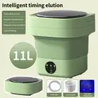 11L Mini Washing Machine Bucket Folding Laundry Machine Clothes Washing Machine