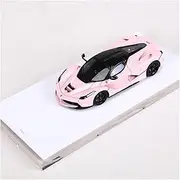 Scale Finished Model Car 1:64 Scale for Ferrari LaFerrari Simulation Resin Car Model Exquisite Collection Car Souvenir Die-cast Vehicle