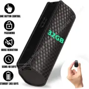 32GB Spy Recording Device Spy Voice Activated Recorder Mini Microphone Audio MP3