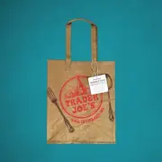 Trader Joe's - Washable Paper Reusable Grocery Shopping Bag (New with Tags)