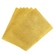EVA Foam Sheets Glitter Gold Tone 10.8 x 8.5 Inch 2mm Thick Crafts Foam 15Pcs