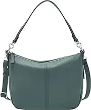 [FOSSIL] Women's Blue Leather Jolie Crossbody Bag