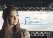GAME OF THRONES Legends Of The Realm Valyrain Steel Style Autograph N. Dormer