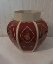 Lenox Sultan's Court Collection 6 1/2" Ginger Jar Vase RARE Sultan Gold Gild Z12