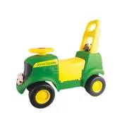 John Deere Kids Ride-On Tractor Push Wheel 3 in 1 Children Riding Toy w Sounds